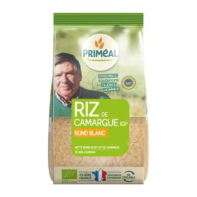 Priméal Riz rond blanc de Camargue IGP bio, 1kg