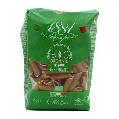 1881 Penne Rigate bio au blé complet, 500g
