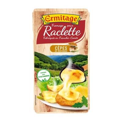 Ermitage Raclettes cèpes en morceaux, 200g