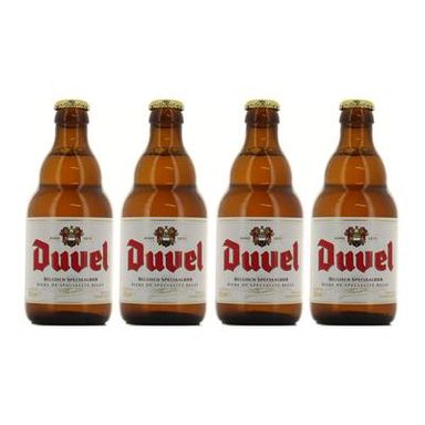 Duvel Bière blonde 8.5°, Lot de 4x33cl
