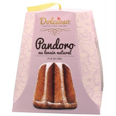 Dolcioso Pandoro Pur Beurre au levain naturel, 500g