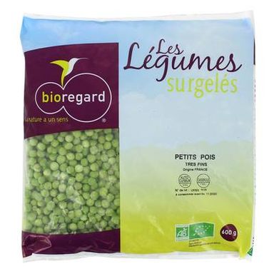 Bioregard Petits pois très fins bio, 600g