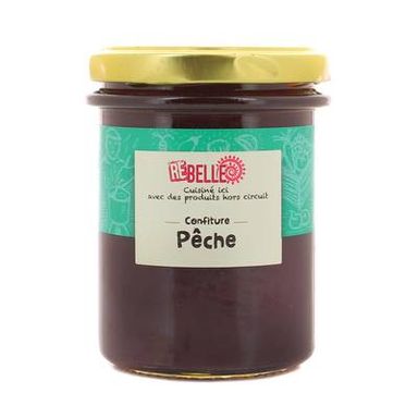 Confiture Re-Belle Confiture de Pêche, 230g