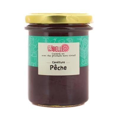 Confiture Re-Belle Confiture de Pêche, 230g