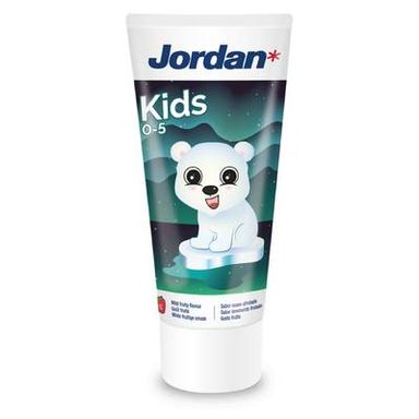 Jordan Dentifrice Enfant 0 - 5 ans à la Framboise, 50ml