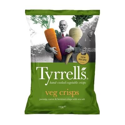 Tyrrell's Chips de légumes, 150g