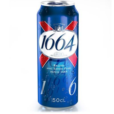 1664 Bière blonde 5.5°, 50cl