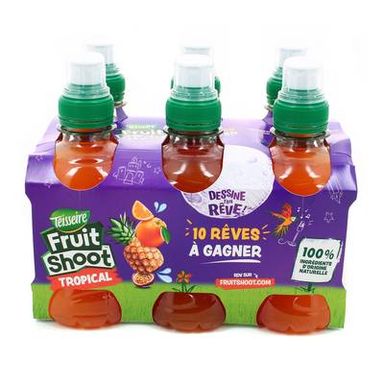 Fruit Shoot Tropical, 6x20cl