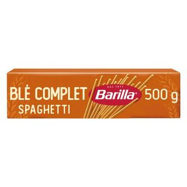 Barilla Integrale Pâtes Spaghetti N°5 au Blé Complet, 500g