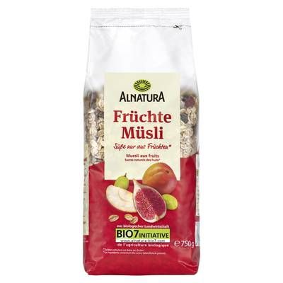 Alnatura Muesli aux fruits Bio, 750g