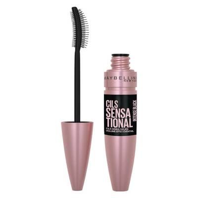 Gemey Maybelline Masacara volume cils sensational, Noir Intense