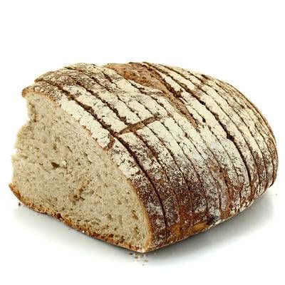 Etablissements Moulin Pain Frais Quart de Miche Noix Noisette Bio, tranché, 400g