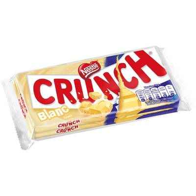 Crunch Chocolat blanc au riz soufflé, 2x100g