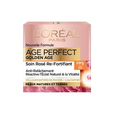 L'Oréal Soin Jour Age Perfect Golden Age Rose Re-Fortifiant FPS20, 50ml