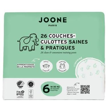 Joone Couches-Culottes T6 16-30kg, 26 couches culottes