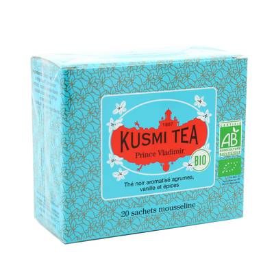 Kusmi Tea Thé Prince Wladimir bio, 20 sachets