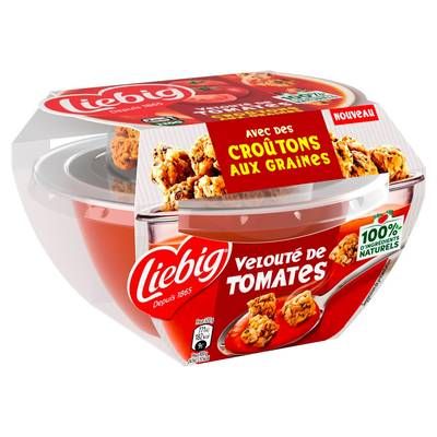 Liebig Soupe Velouté de Tomates et Topping, 32 cl