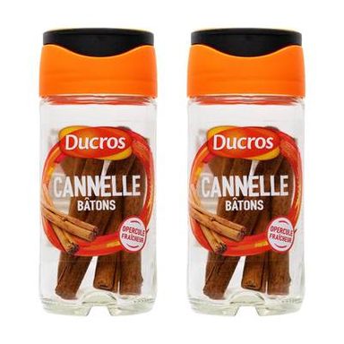 Ducros Bâtons de cannelle, Lot de 2x10g