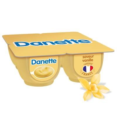 Danette Crème dessert vanille, 4x125g