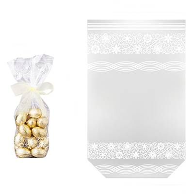 Metaltex Sachets grand modèle Dentelle, 10 Sachets