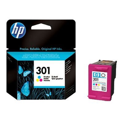 Hewlett packard Cartouche d'encre couleur 301, 1  cartouche