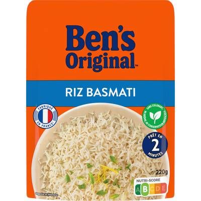 Ben's Original Riz Micro-Onde Basmati Express, 220g
