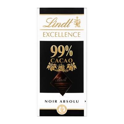 Lindt Chocolat Noir 99%, 50g