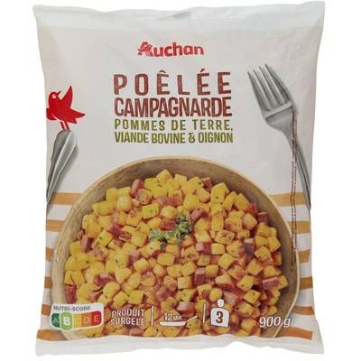 Auchan Poêlée campagnarde, 900g