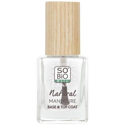 SO'BIO ETIC Base & Top coat, Natural Manucure, 1 pièce