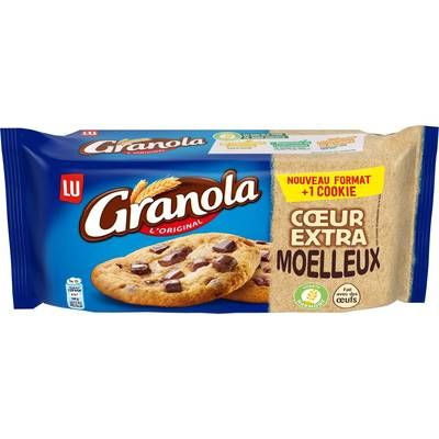 Granola COOKIES COEUR EXTRA MOELLEUX, 182g