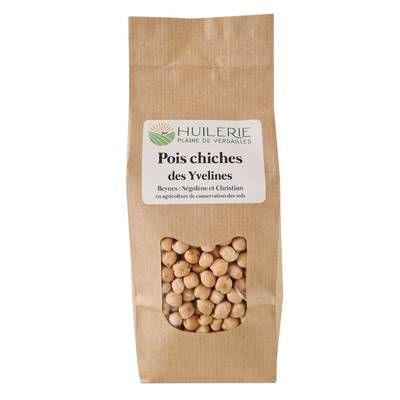 Huilerie Plaine de Versailles Pois chiches cultivés dans les Yvelines, 500g