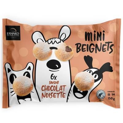 Erhard Beignets choco noisette, 150g