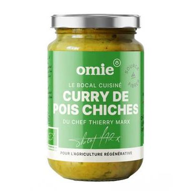 Omie Curry de Pois Chiche Bio - Par le Chef Thierry Marx, 340g