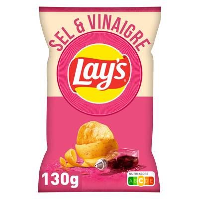 Lay's Chips saveur sel et vinaigre, 130g