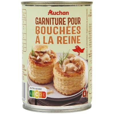 Auchan Garniture pour bouchées à la reine, 400g