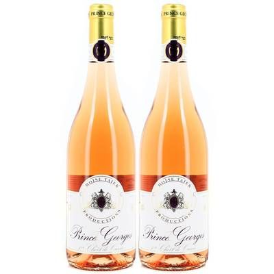 Prince Georges Rosé 1er choix de cuvée, Lot de 2x75cl