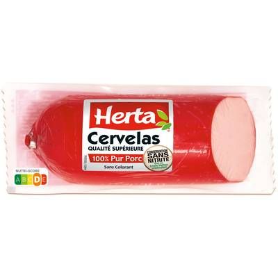 Herta Cervelas Conservation Sans Nitrites, 400g