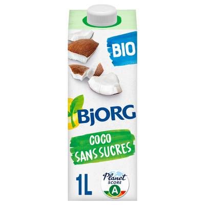 Bjorg Coco Sans Sucre Boisson Végétale Bio, 1L