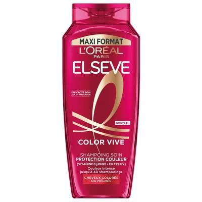Elsève Shampooing Soin Protection Couleur, 500ml