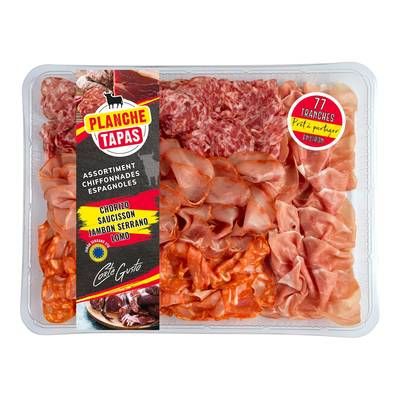 Corte Del Gusto Plateau de Tapas, Assortiment de Chiffonade, 320g