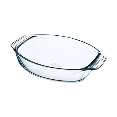 Pyrex Plat en verre Ovale 30x21cm