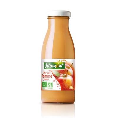 Vitamont Mini pur jus de pomme Bio, 25cl