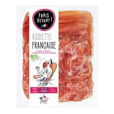 Frais Devant Assiette Française, 140g