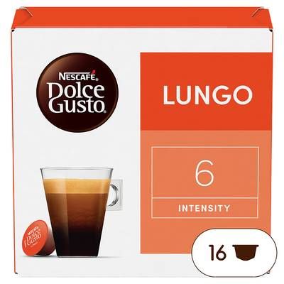 Nescafe Dolce Gusto Café Lungo Intensité 6, 16 capsules