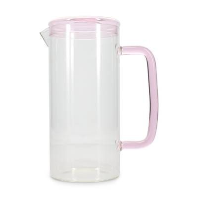 Collection Cruse Carafe 120cl avec couvercle rose Cruse, 1 pièce