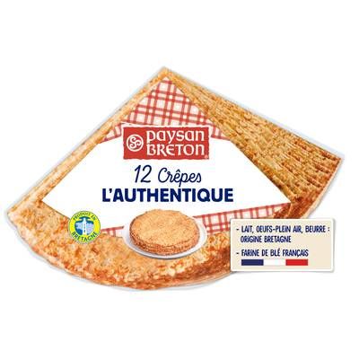 Paysan Breton Crêpes Nature, 12 crêpes - 370g