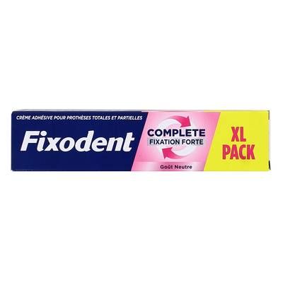Fixodent Crème Adhésive pour Prothèses Complete Fixation Forte, 70g