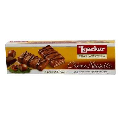Loacker Biscuits créme noisette, 125g