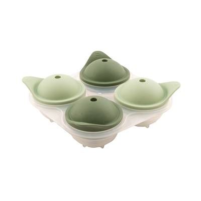 Point virgule Moule à glaçons en silicone pour 4 glaçons ø 6.5cm, 1 pièce