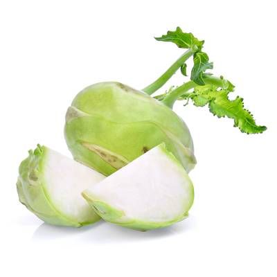 Les Paysans Bio Chou Rave Vert Bio, 1 Pièce